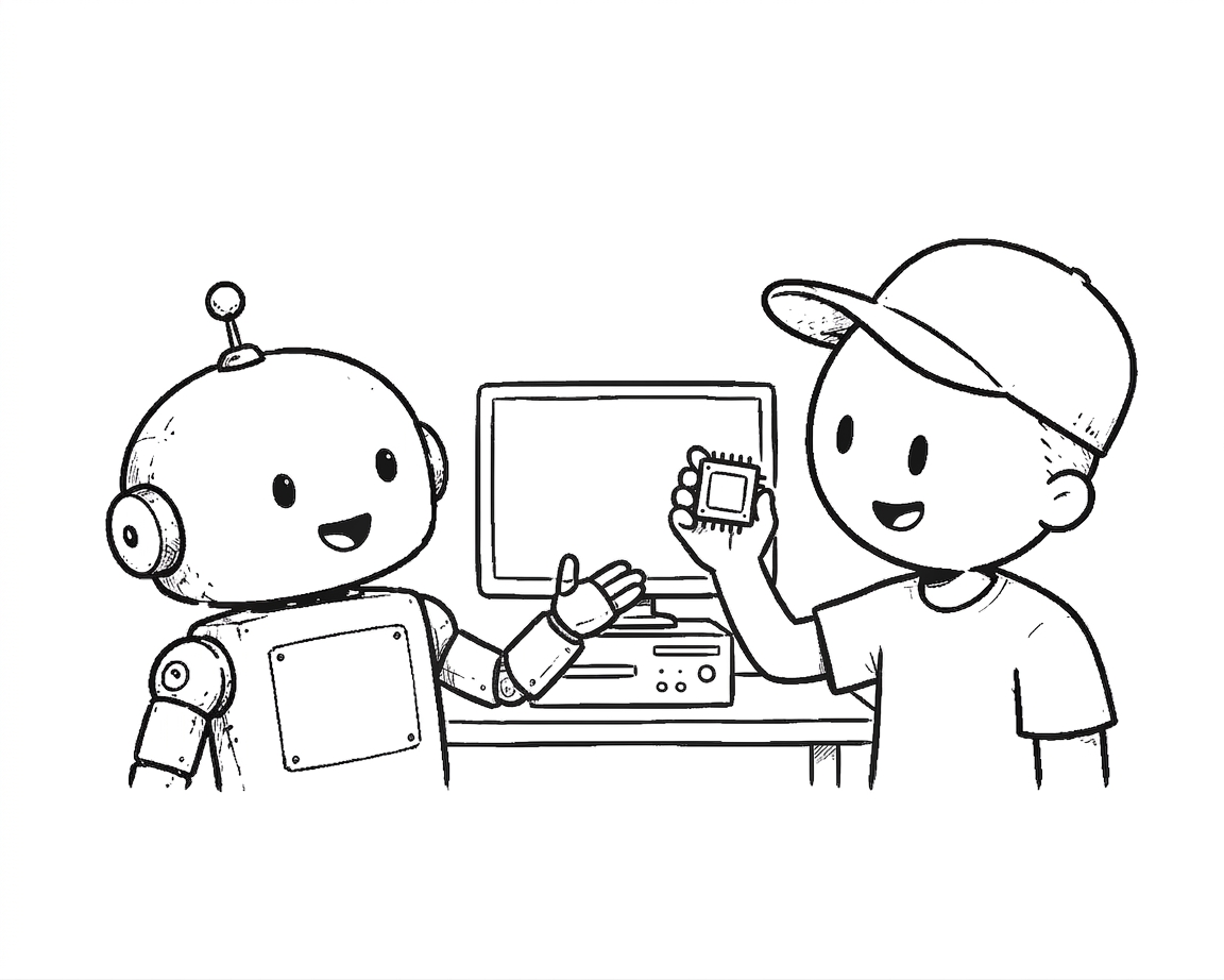cartoon cover for: Local LLM Inference on Kubernetes, No GPU Required