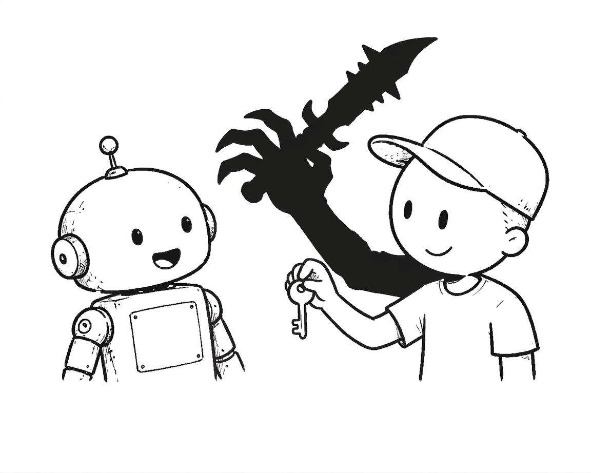 cartoon cover for: I Built a Usage Dashboard and Tripped Claude Fable 5's Safety Net